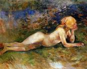 贝尔特 摩里索特 : The Reclining Shepherdess